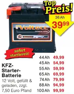 Jawoll KFZ Starter Batterie Angebot
