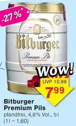 Jawoll Bitburger Premium Pils Angebot