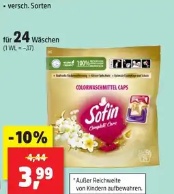 Thomas Philipps Sofin colorwaschmittel caps Angebot