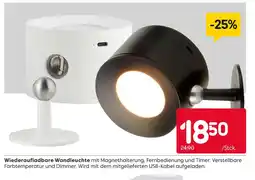 Rusta Wiederaufladbare wandleuchte Angebot