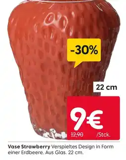 Rusta Vase strawberry Angebot