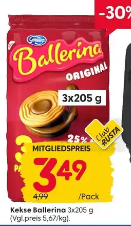 Rusta Göteborgs ballerina Angebot