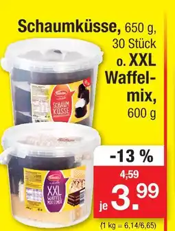Zimmermann Schaumküsse oder xxl waffelmix Angebot