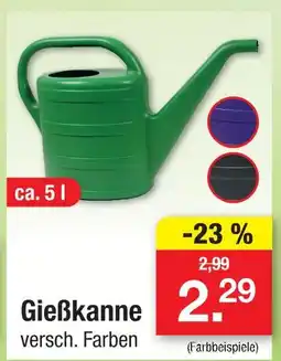 Zimmermann Gießkanne Angebot