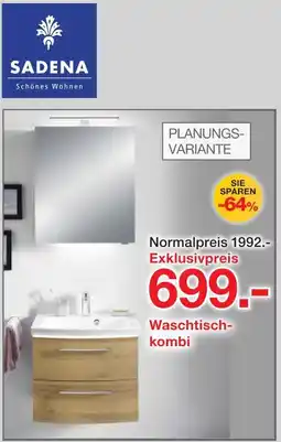 Möbelzentrum Pforzheim Sadena waschtischkombination Angebot