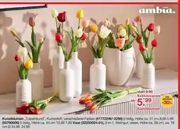 Möbelzentrum Pforzheim Ambia home kunstblumen tulpenbund Angebot