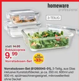 Möbelzentrum Pforzheim Homeware professional vorratsdosen-set Angebot