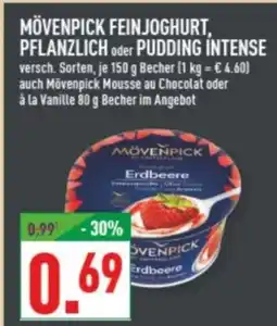 Marktkauf MÖVENPICK FEIN JOGHURT, PFLANZLICH oder PUDDING INTENSE Angebot