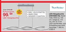 Möbelzentrum Pforzheim Paul neuhaus led-hängeleuchte Angebot