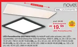 Möbelzentrum Pforzheim Novel led-paneelleuchte Angebot