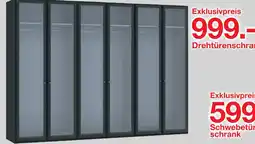 Möbelzentrum Pforzheim Drehtürenschrank Angebot