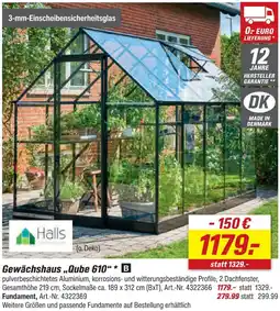 toom Baumarkt Halls qube 610 Angebot