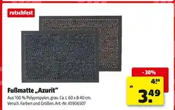Hagebau Fußmatte azurit Angebot