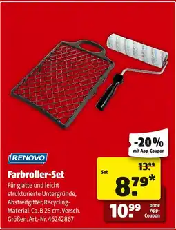 Hagebau Renovo farbroller-set Angebot