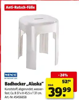 Hagebau Wenko badhocker alaska Angebot