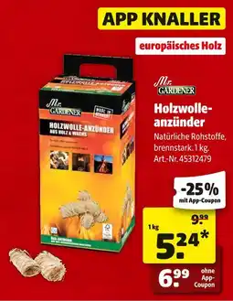 Hagebau Mr. gardener holzwolle-anzünder Angebot