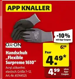 Hagebau Ox-on handschuh „flexible supreme 1610“ Angebot