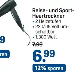 Rossmann Reise- und sport-haartrockner Angebot