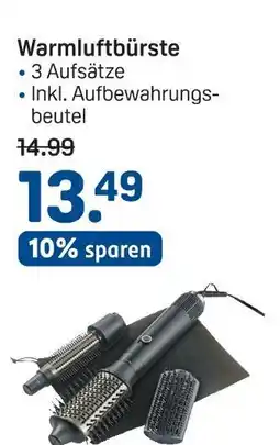 Rossmann Warmluftbürste Angebot