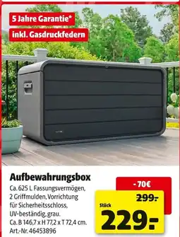 Hagebau Aufbewahrungsbox Angebot