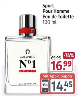 Rossmann Aigner n°1 sport pour homme eau de toilette Angebot