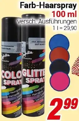 CENTERSHOP Farb-Haarspray Angebot