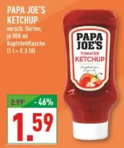 Marktkauf PAPA JOE'S KETCHUP Angebot