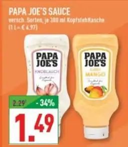Marktkauf PAPA JOE'S SAUCE Angebot