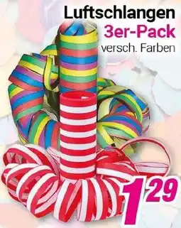 CENTERSHOP Luftschlangen Angebot