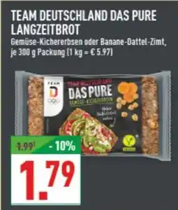 Marktkauf TEAM DEUTSCHLAND DAS PURE LANGZEITBROT Angebot