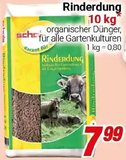 CENTERSHOP Rinderdung Angebot