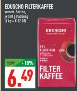Marktkauf EDUSCHO FILTERKAFFEE Angebot