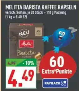 Marktkauf MELITTA BARISTA KAFFEE KAPSELN Angebot