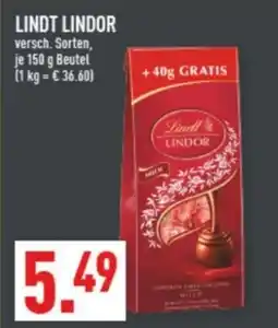 Marktkauf LINDT LINDOR Angebot