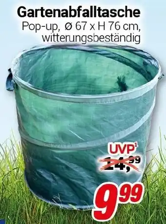 CENTERSHOP Gartenabfalltasche Angebot