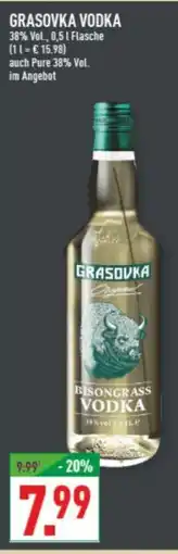 Marktkauf GRASOVKA VODKA Angebot