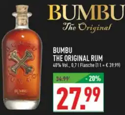 Marktkauf BUMBU THE ORIGINAL RUM Angebot