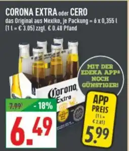 Marktkauf CORONA EXTRA oder CERO Angebot