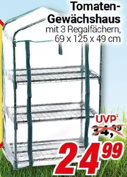 CENTERSHOP Tomaten Gewächshaus Angebot