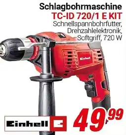 CENTERSHOP Einhell Schlagbohrmaschine TC-ID 720/1 E KIT Angebot