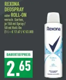 Marktkauf REXONA DEOSPRAY oder ROLL-ON Angebot