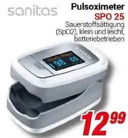 CENTERSHOP sanitas Pulsoximeter SPO 25 Angebot