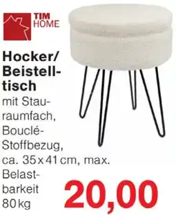 Jawoll TIM HOME Hocker/ Beistelltisch Angebot