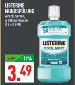 Marktkauf LISTERINE MUNDSPÜLUNG Angebot