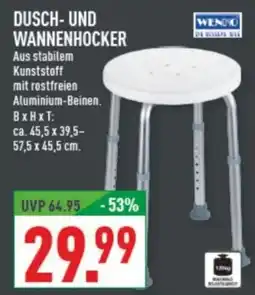 Marktkauf Wenko DUSCH-UND WANNENHOCKER Angebot