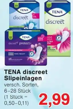 Jawoll TENA discreet Slipeinlagen Angebot