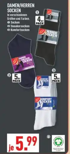 Marktkauf DAMEN/HERREN SOCKEN Angebot