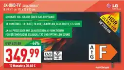 Marktkauf LG 4K-UHD-TV 50UA75006LA Angebot