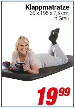 CENTERSHOP Klappmatratze Angebot