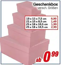 CENTERSHOP Geschenkbox Angebot